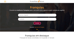 Desktop Screenshot of franquia.com.br